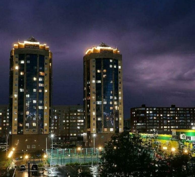 Сутки и часы .Однушка в Башнях.