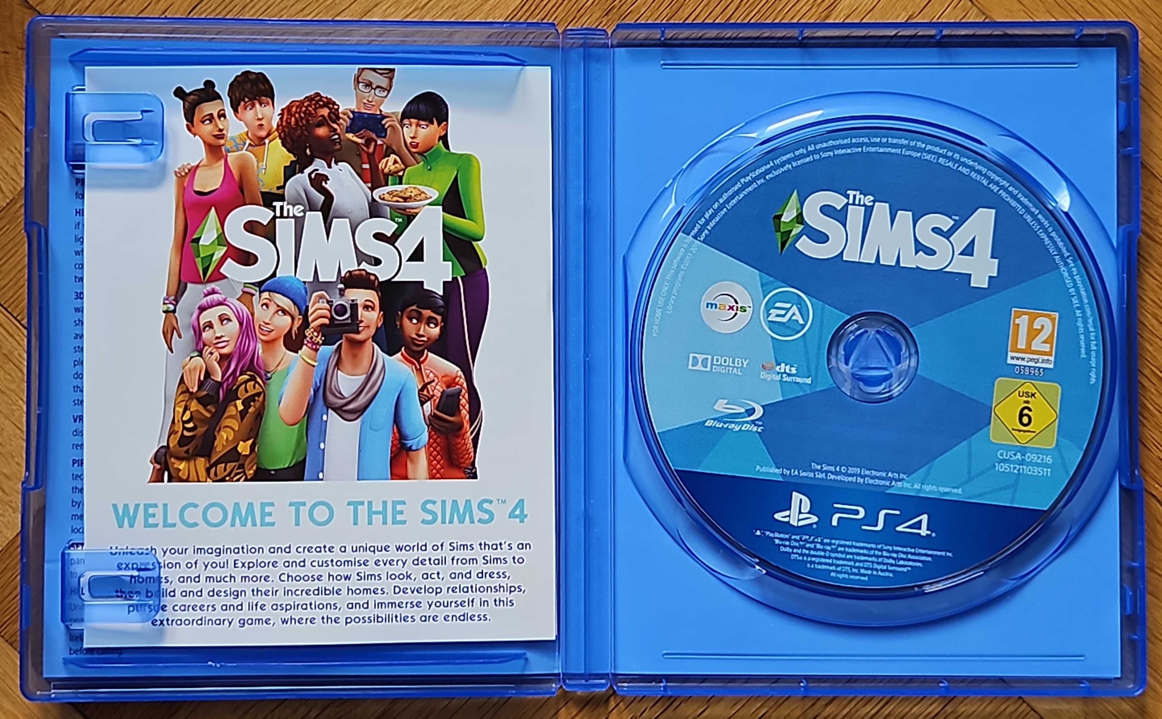 Перфектен диск игра The Sims 4 PS4 PS5 Playstation Плейстейшън 5 симс