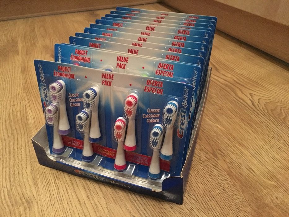 Глави за четки за зъби Crest spin brush