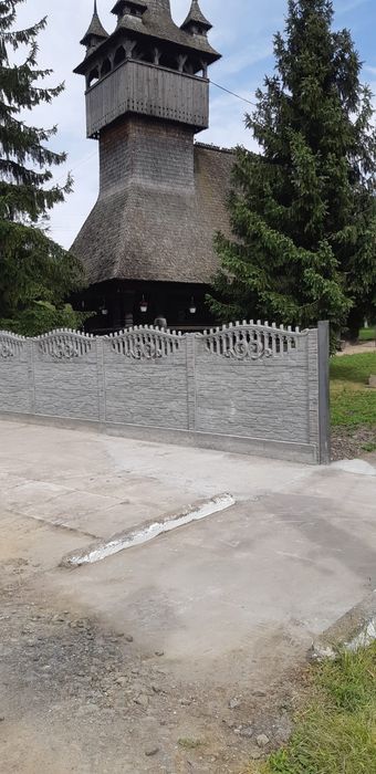 Placi,gard beton armat cu fier beton
