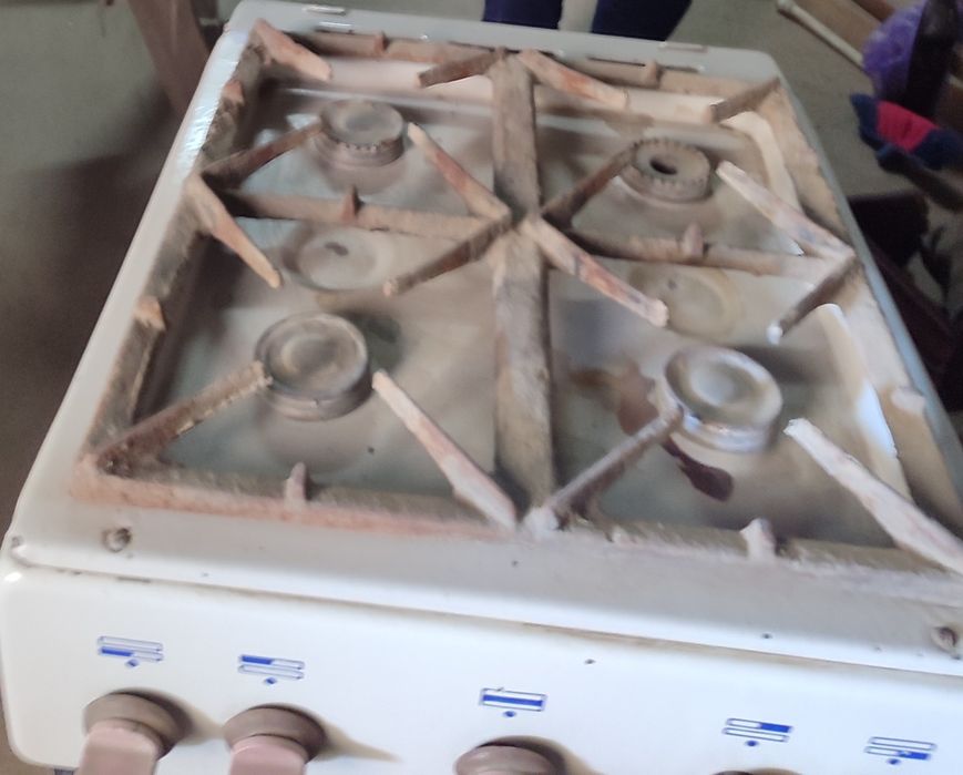 Газовая плита рабоча