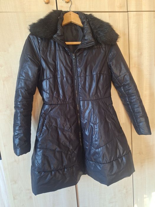 Палта черно и бежово