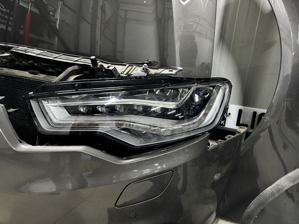 Bot Fata completa audi a6 c7 capota aripi bara far led