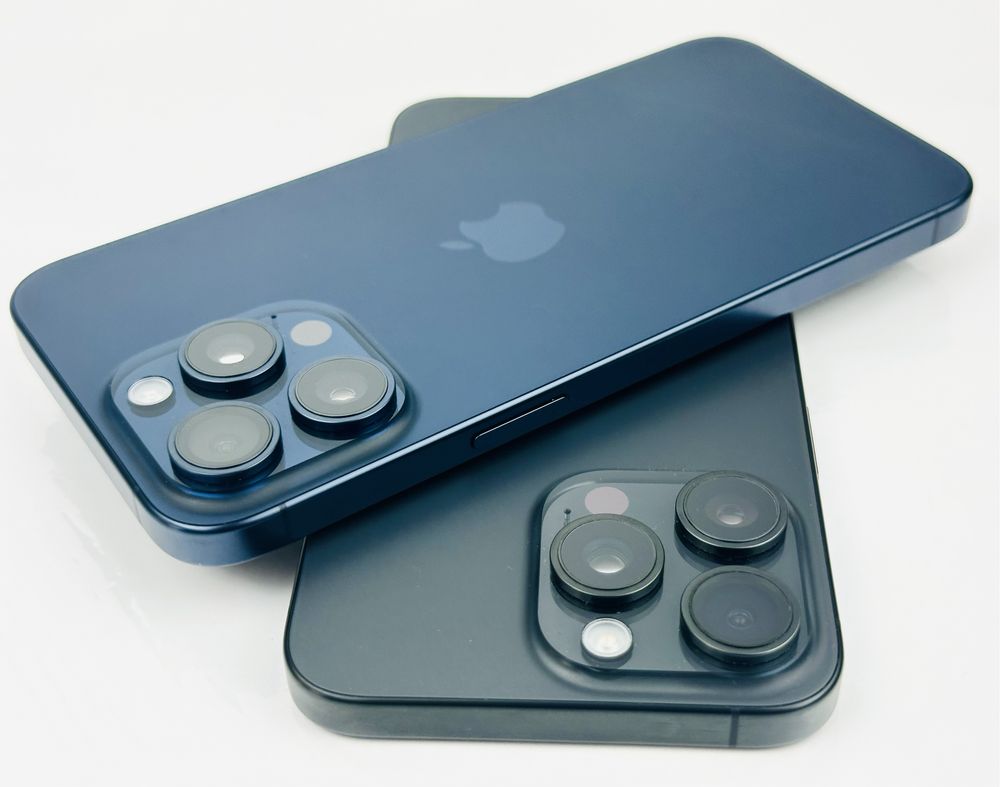 Apple iPhone 15 Pro 256GB Black / Blue Titanium 90% Батерия! Гаранция!