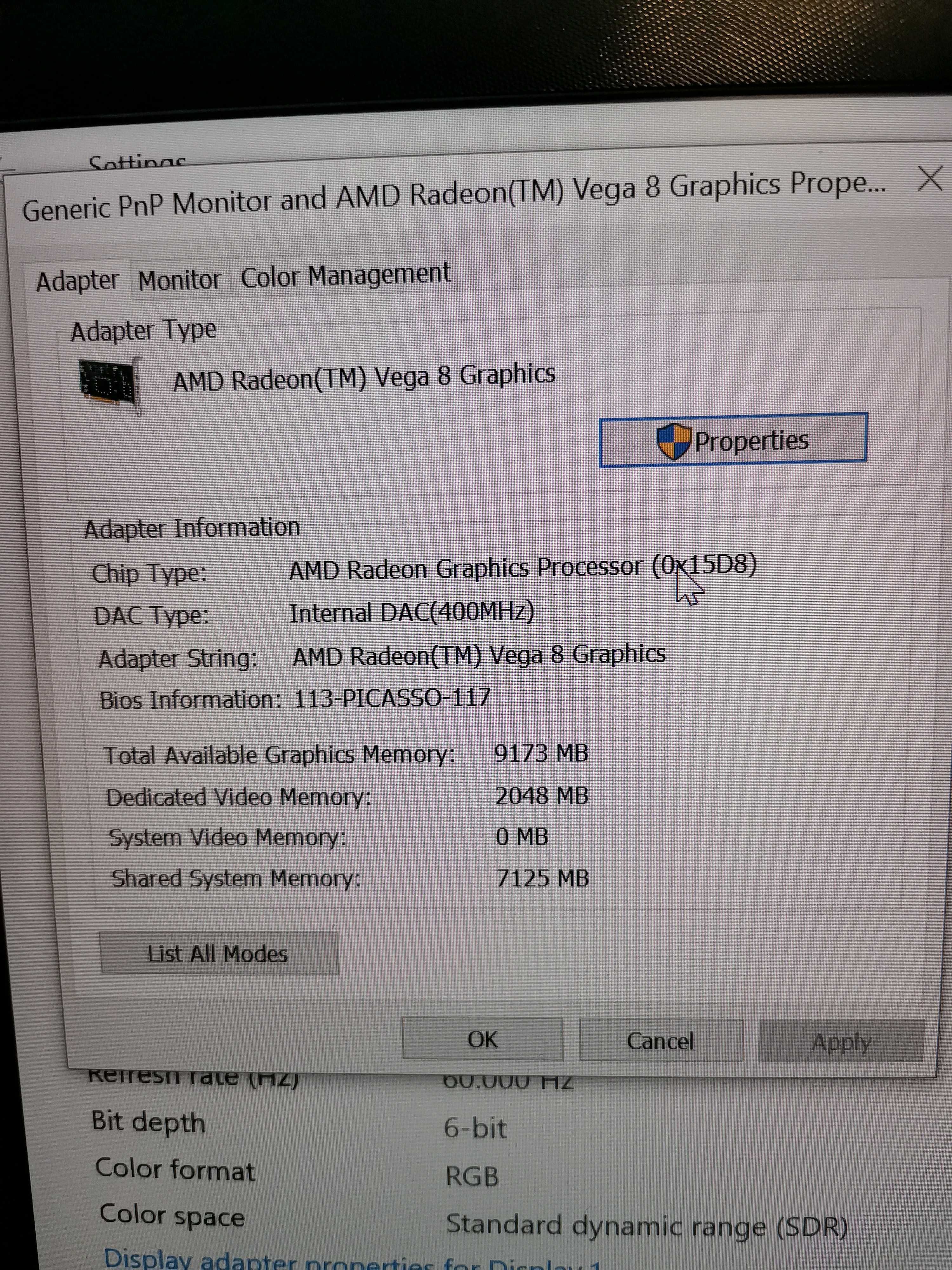 Laptop Hp (Ryzen 5 3500u, 16gb ddr4, ssd 500g ,AMD  Vega 8 2gb gddr4)