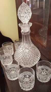 Set whisky cristal Boemia