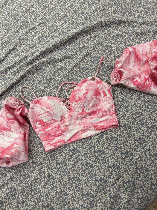 Кроп - топ AlESSA / розово изкушение /