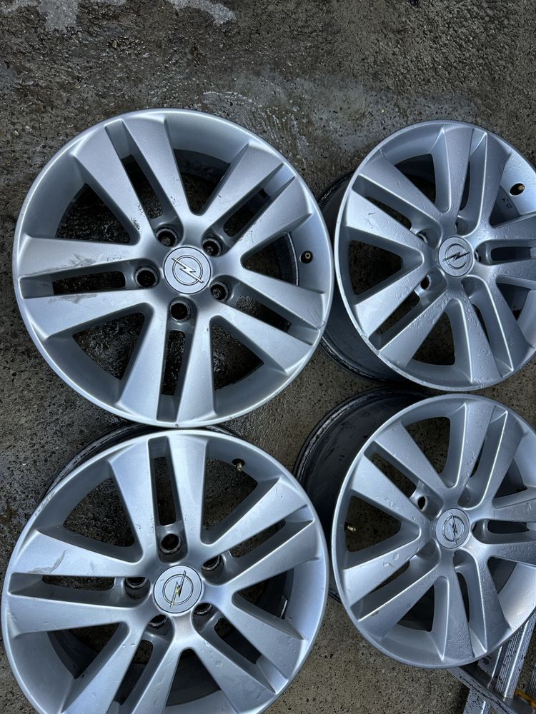 Set jante aliaj pe 16 originale Opel Zafira sau Astra H5x110