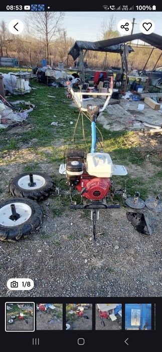 Motocultor Freza Honda AGT 9000 aproape nou