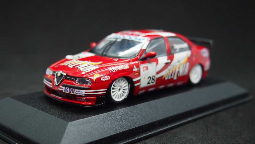 Macheta Alfa Romeo 156 #28 Minichamps 1:43