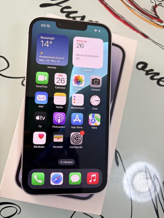 Iphone 14. Baterie 88%