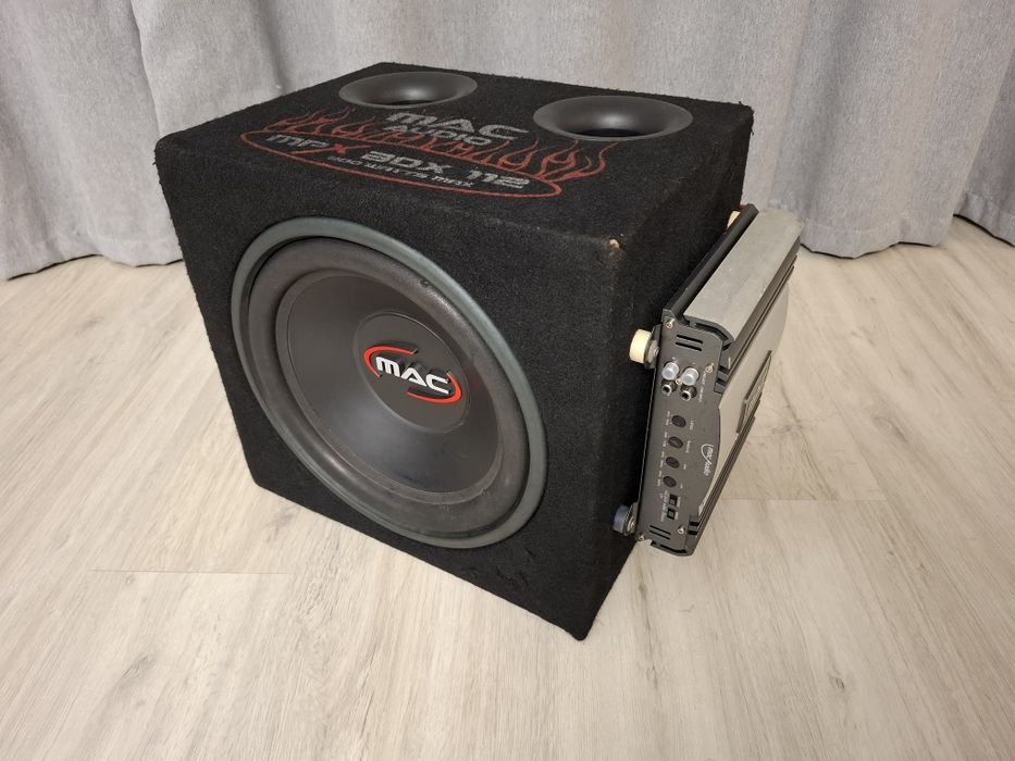 Subwoofer si statie auto Mac Audio