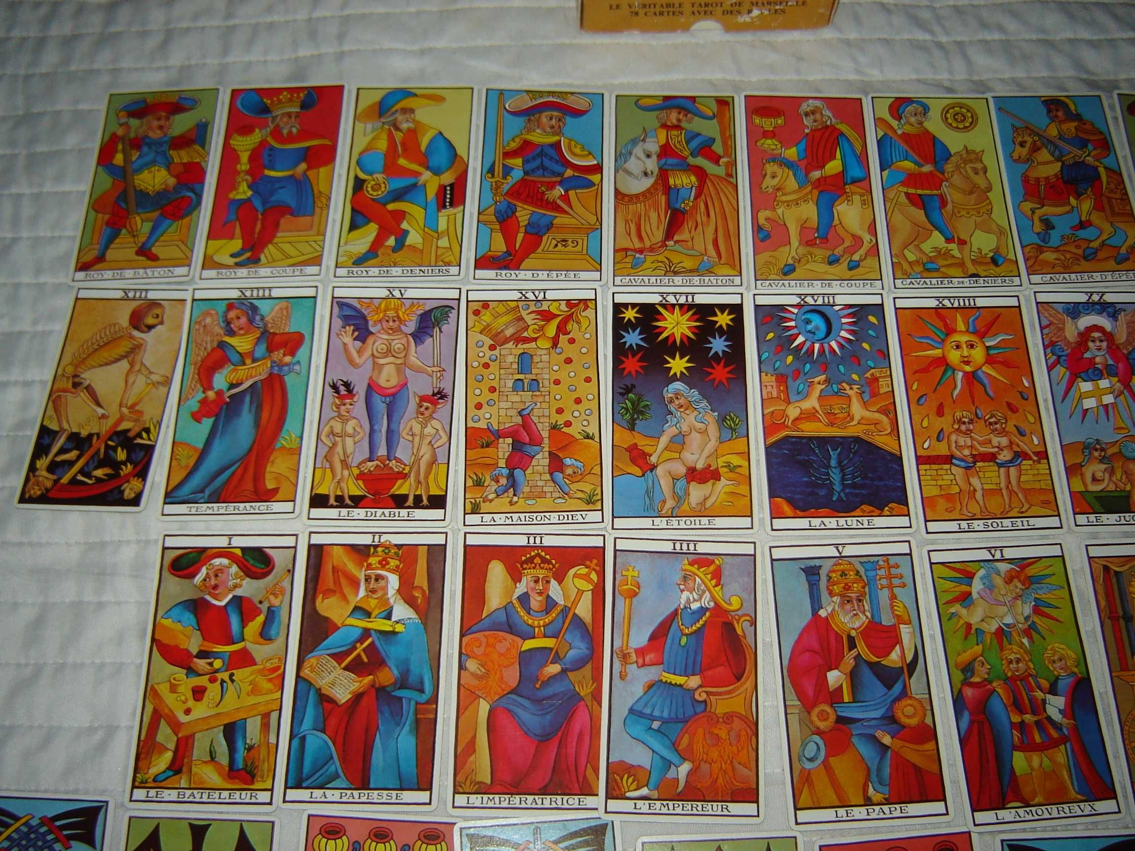 Carti Tarot anii 70-80 Franta Originale noi