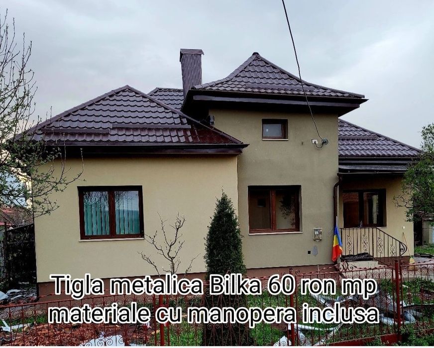 Acoperisuri și țiglă metalica