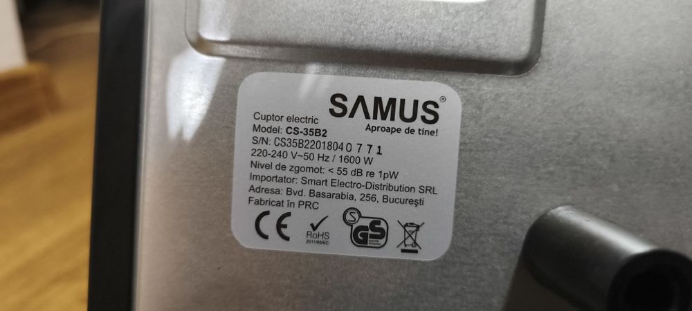 Cuptor electric Samus