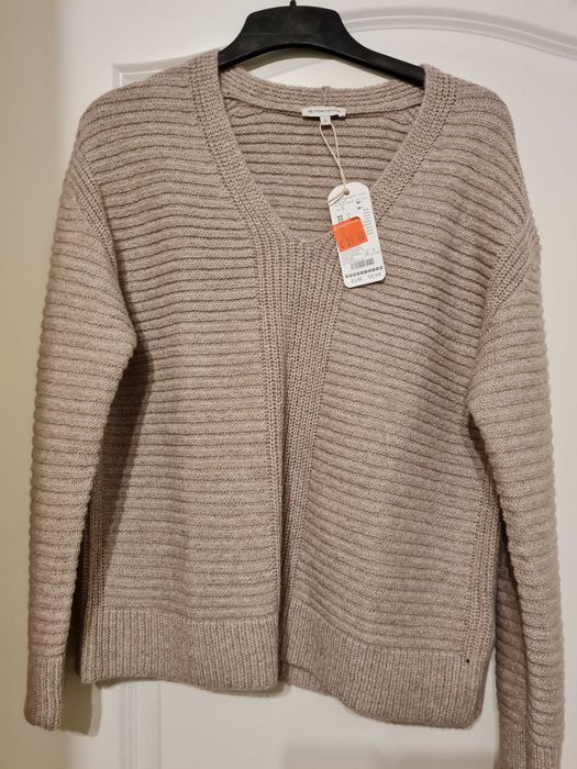 Pulover dama Tom Tailor L Bej deschis