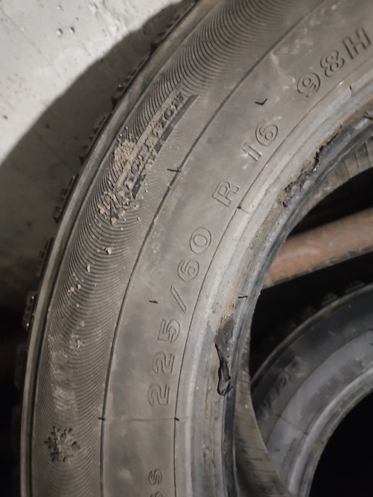 Резина всесзонка 225х60хр16