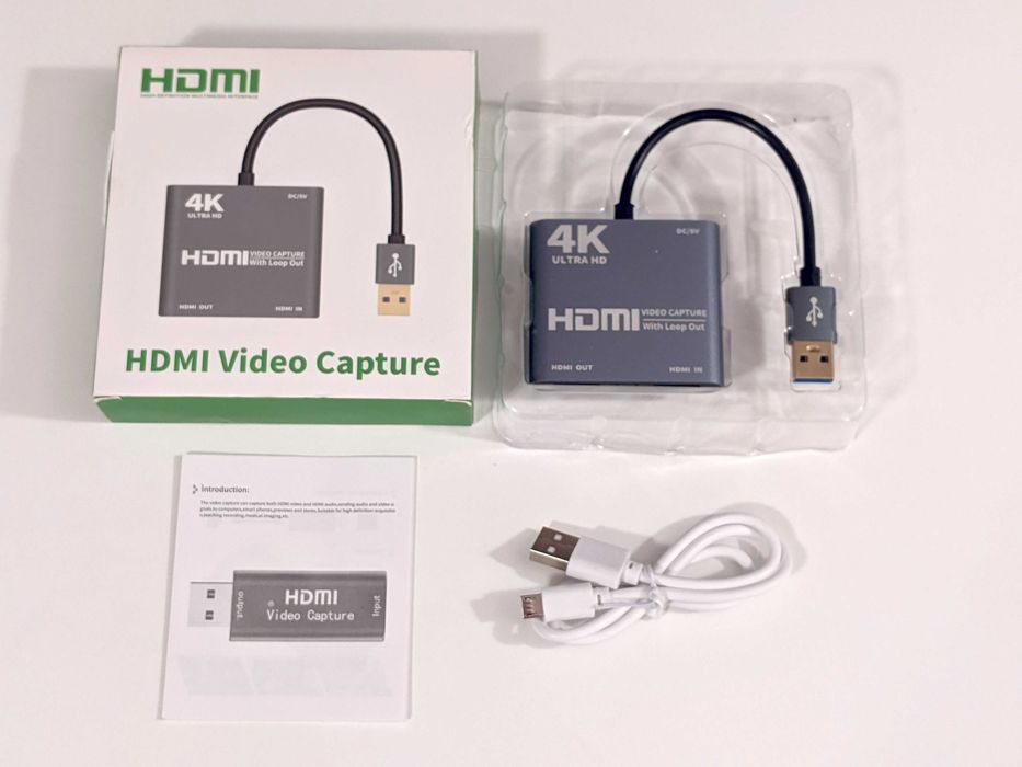 HDMI - USB 3.0 Video Capture Card Game Live Streaming видео кепчър