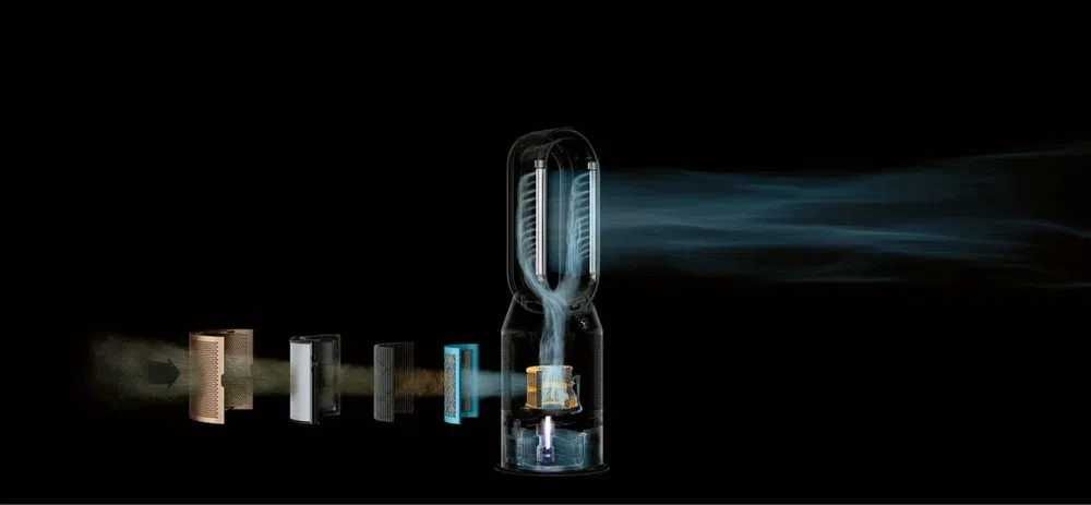 Увлажнитель воздуха Dyson Purifier Humidify coo formaldehyde PH04 GOLD