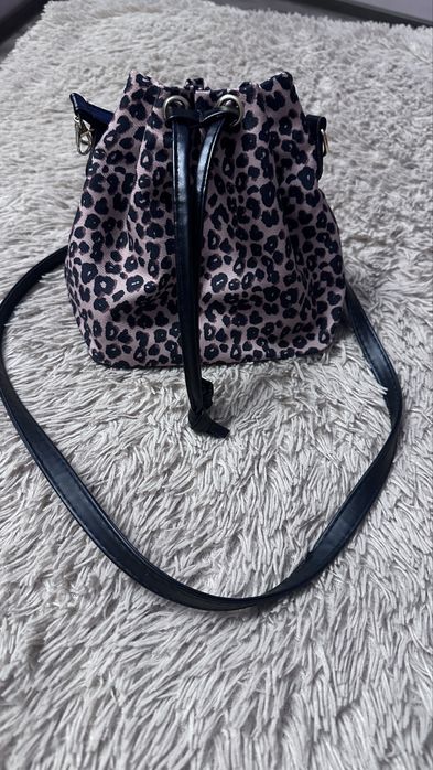Женская леопардовая сумка