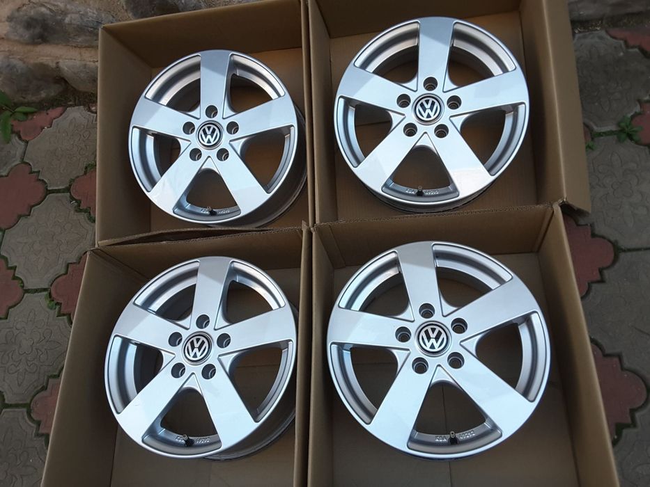 jante aliaj 15; 5x112; Vw Passat b5, Golf 5, 6, 7, Caddy, Jetta, Vw T4
