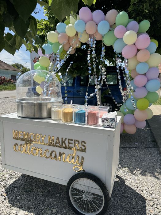 Vata de zahar pentru evenimente Oradea