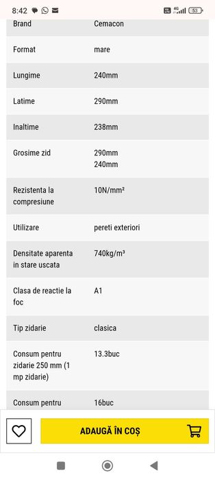 Caramida Cemacon Evoceramic 29