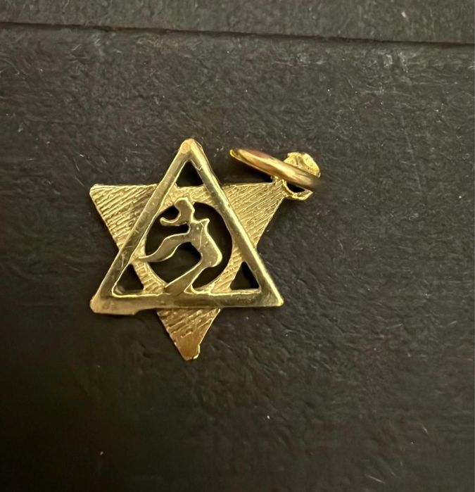 Pandantiv Steaua lui David Aur 14K