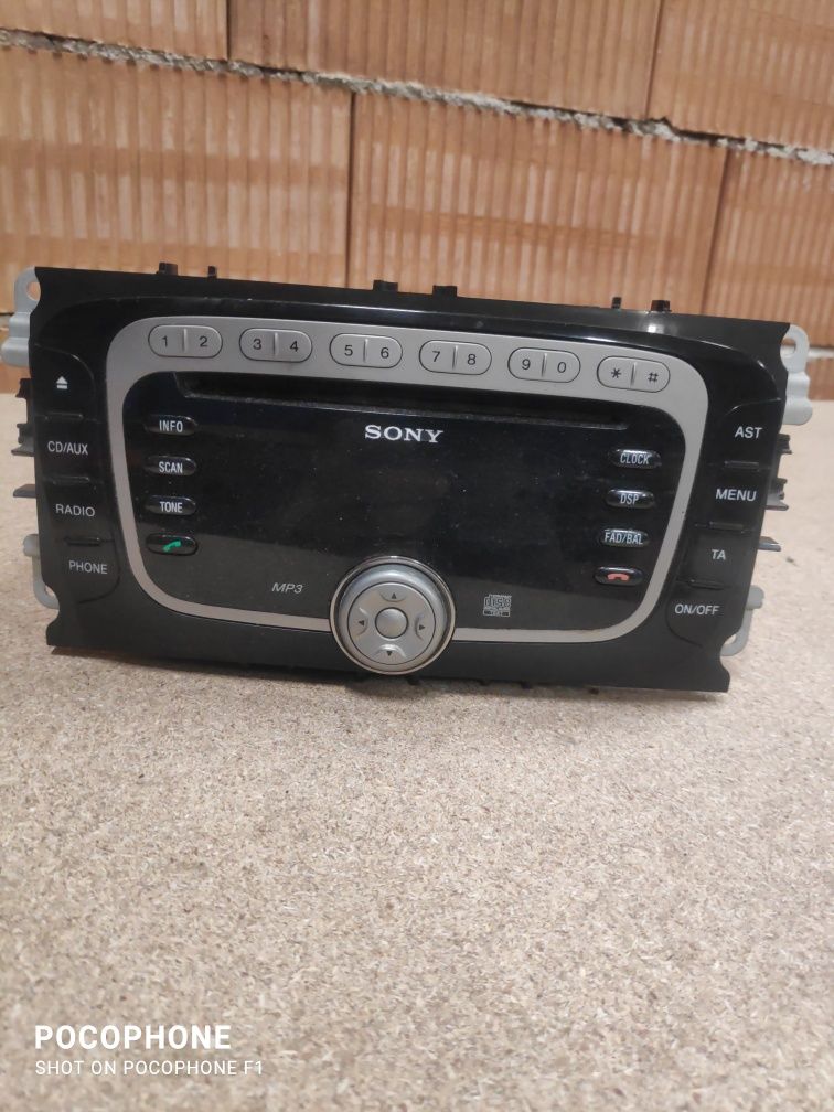 CD Radio music player Ford Focus 2009г / сд-радио музика Форд Фокус