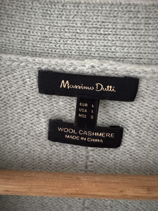 Cardigan lana- casmir Massimo Dutti marime L