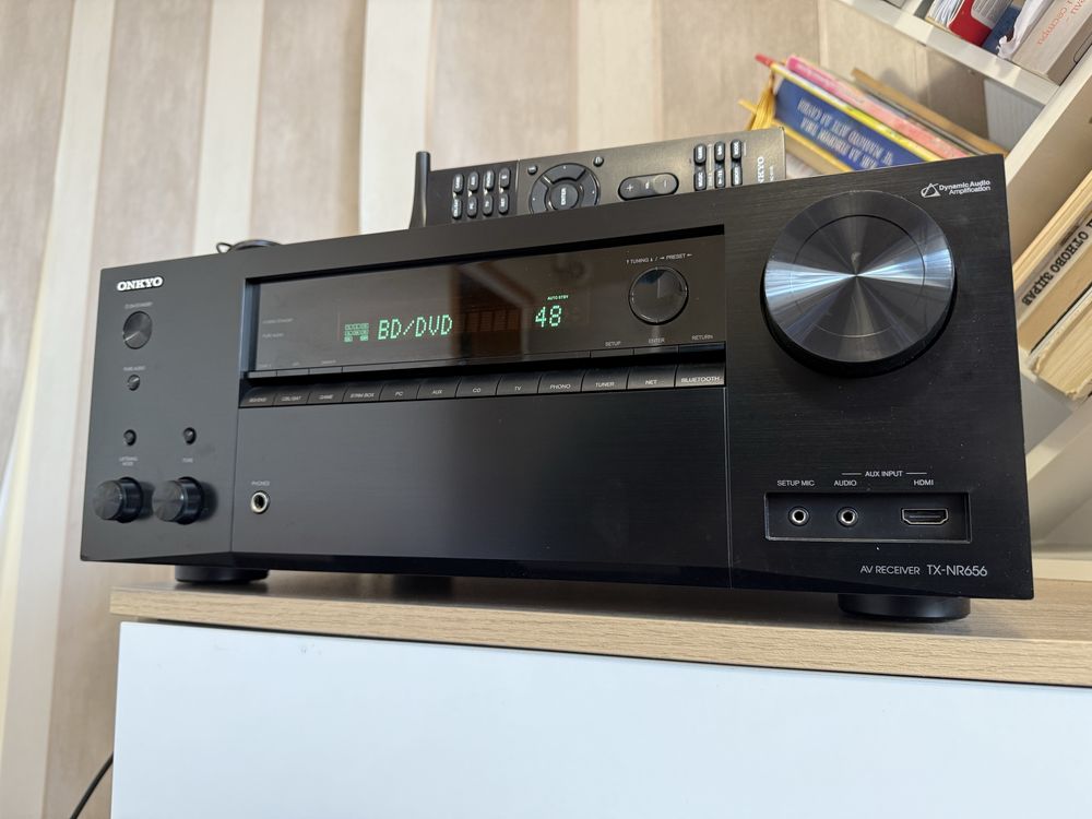 Onkyo TX-NR656 Качествен ресивър