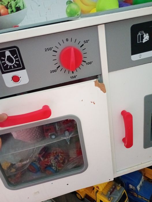 Bucatarie copii cu lumini si sunete,fructe si legjme