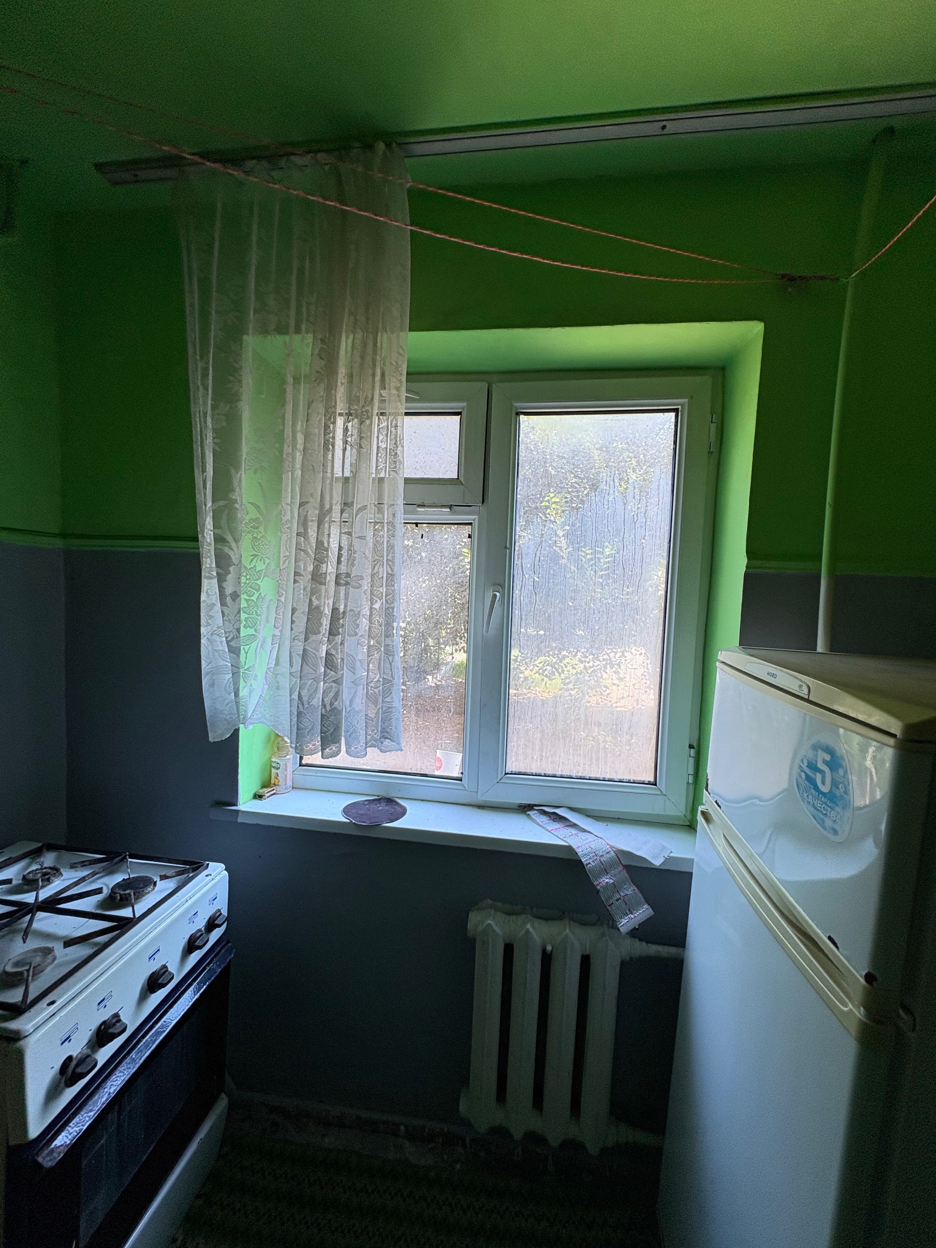 1 хонали кватртира Киргилида сотилади