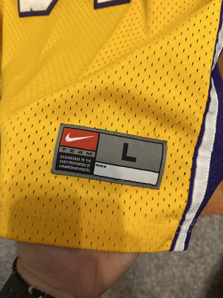 NBA Nike потник на Lakers на Shaquile O'Neal