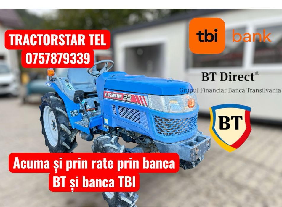 Tractor Japonez Iseki Hunter 22 hP tractoare japineze