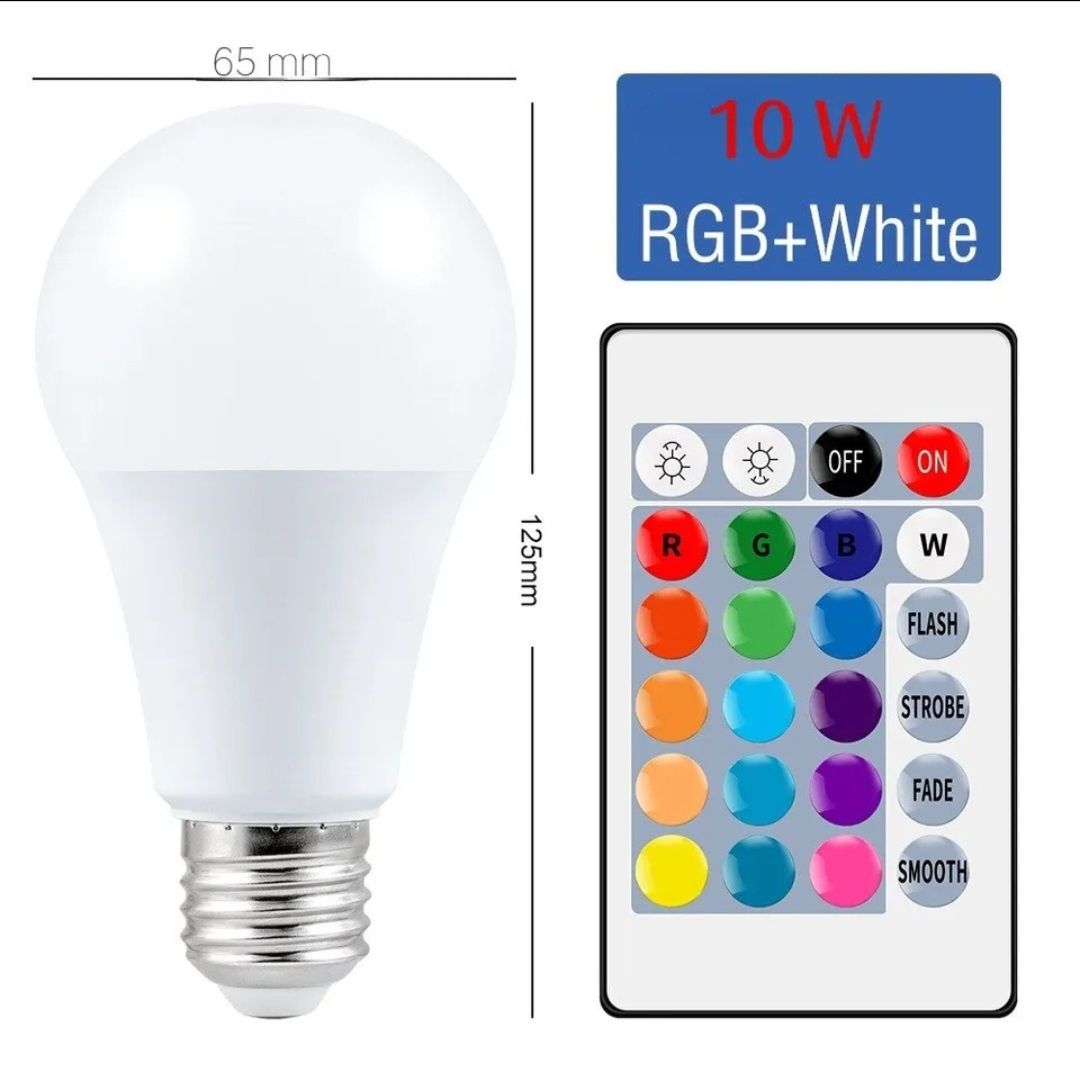 16 цвята RGВ крушка с дистанционно 
LBaT