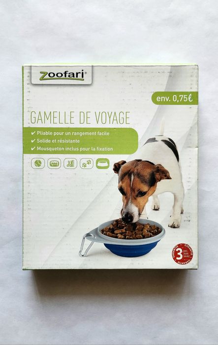 Bol pliabil din silicon pentru caini - SIGILAT