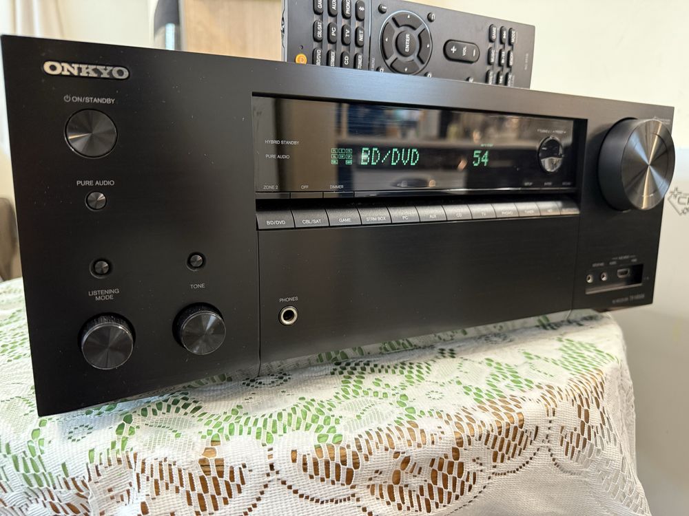 Onkyo TX-NR656 Bluetooth Wi-Fi дистанционно