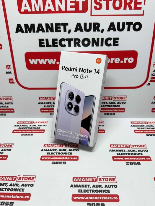 Xiaomi Redmi Note 14 Pro 5G Sigilat 256GB Amanet Store Braila [13592]