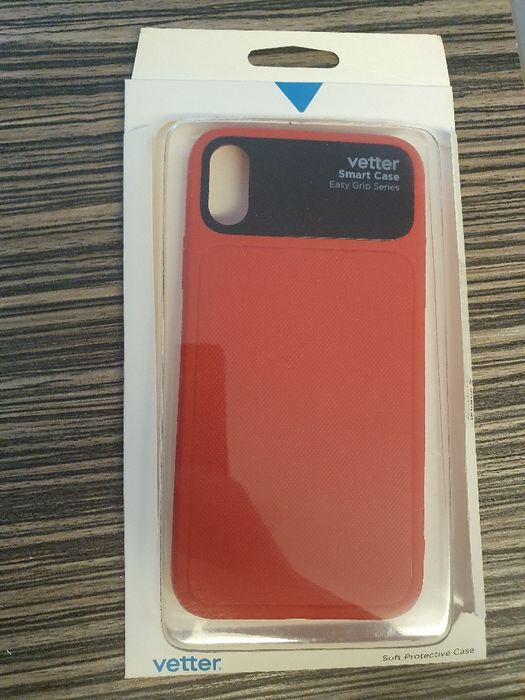 Husa de protectie Vetter Smart Case Easy Grip pentru Apple iPhone X