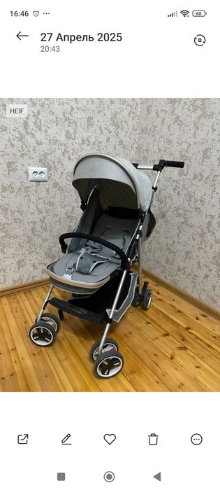 Лёгкая летняя коляска для прогулок