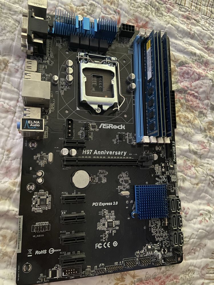Memorii RAM DDR3 4x4GB 1600MHz – 16GB total, perfect funcționale