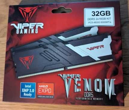 Рам Памет Patriot Viper VENOM 32GB Kit, DDR5-6000, CL30-40-40-76