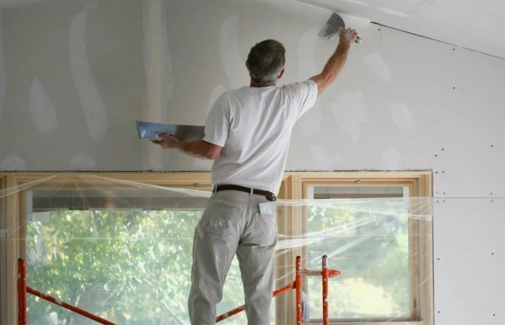 Малярные работы, покраска стен , левкас