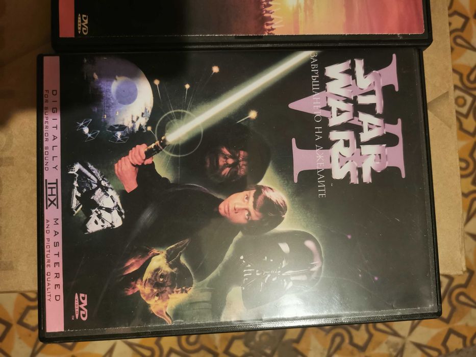 DVD филми star wars