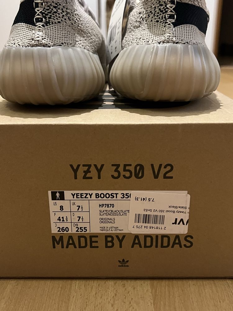 Yeezy boost 350 v2 Slate/black