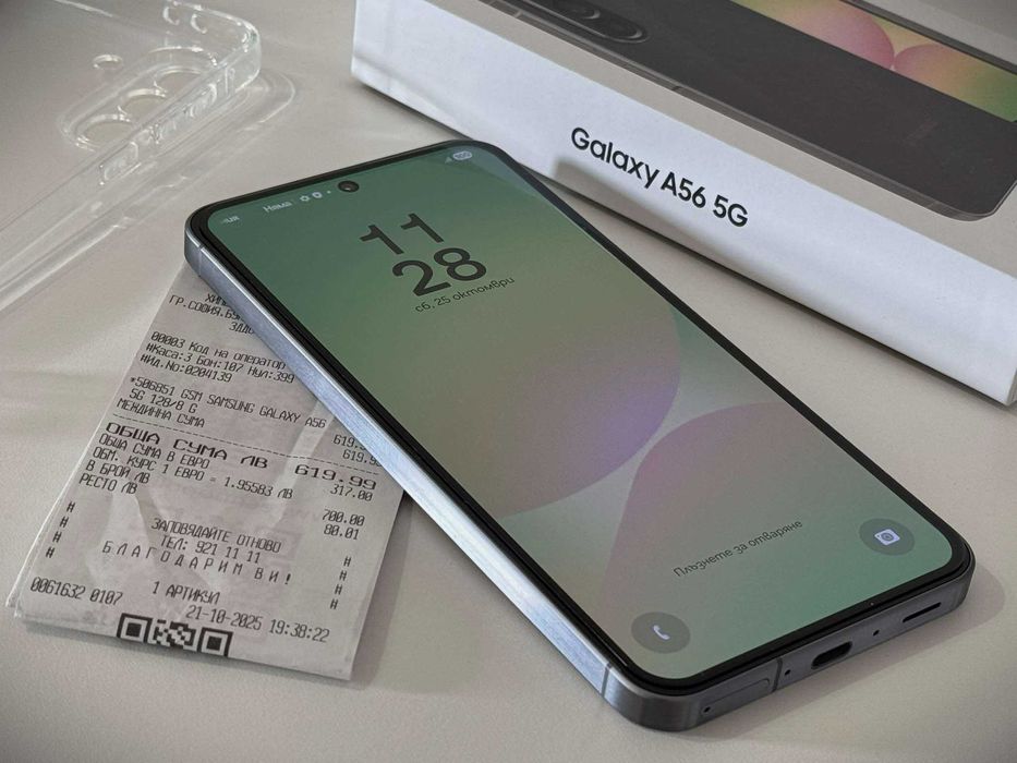 Бартер! 24м.Гаранция! Samsung Galaxy A56 Awesome Graphite (Черен)