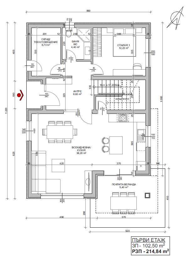 Къща 215 м² в с. Здравец, Без Комисиона