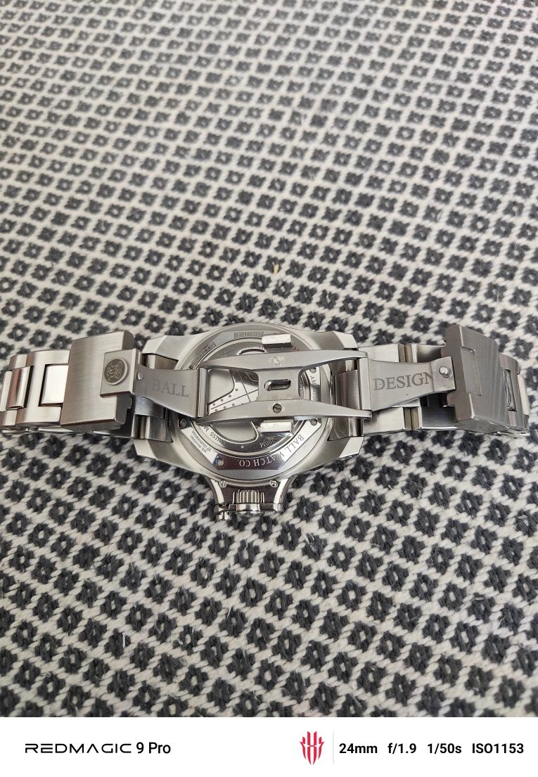 BALL Limited Edition Engineer Hydrocarbon Hunley 42mm [PM2096B-S1J-BK]