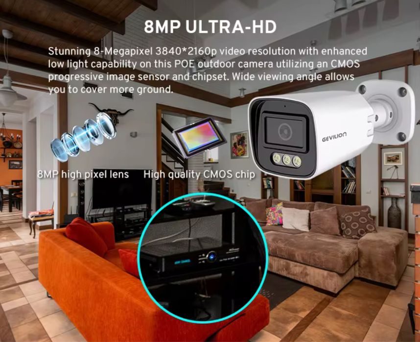 KIT Complet Camere Supraveghere Video 4/8/12 CAMERE **OFERIM MONTAJ